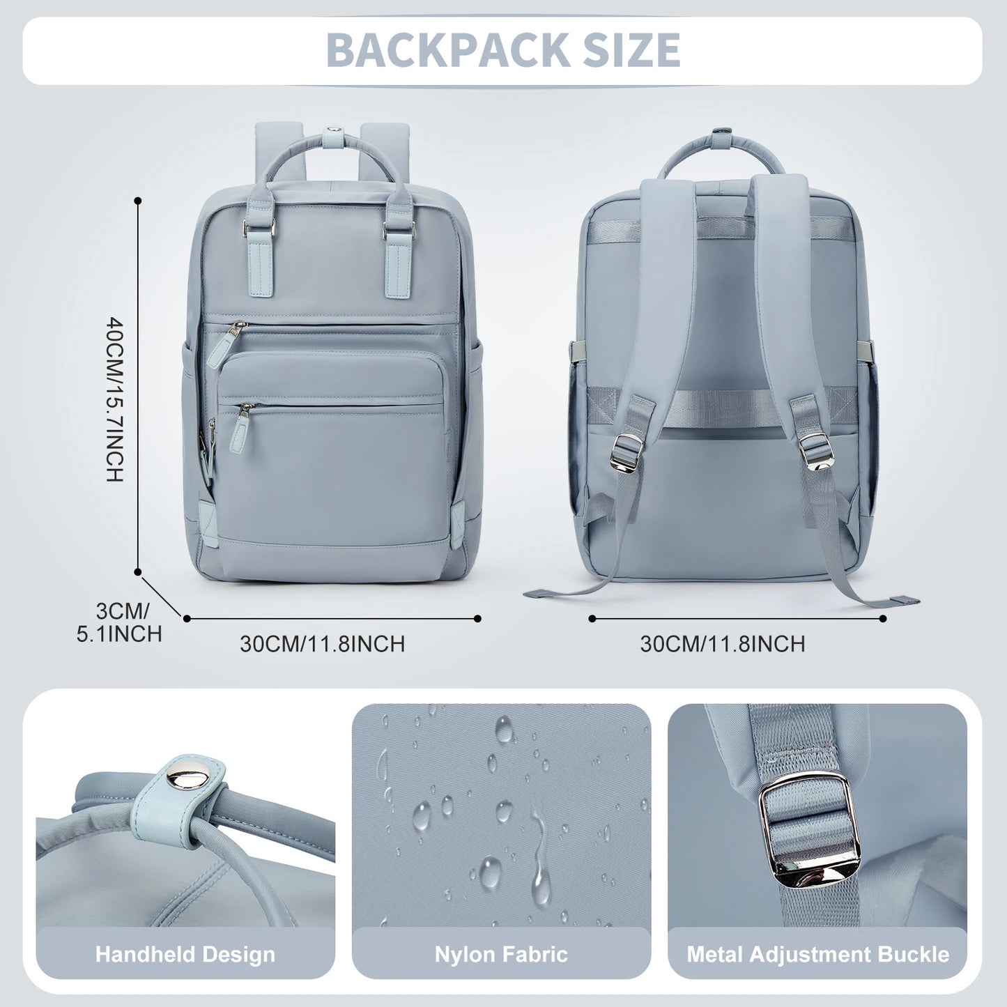 Brixton 15.6" Laptop Travel Backpack