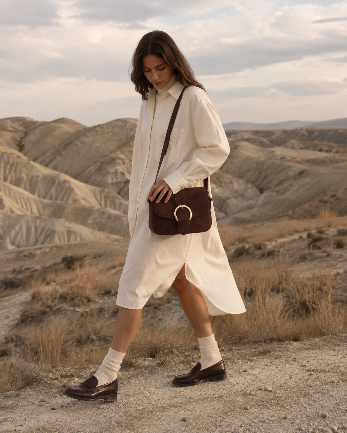 Pimlico Frosted Vegan Leather Mini Shoulder Bag