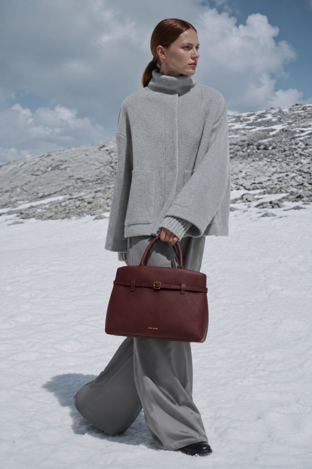 Hackney Genuine Leather Tote Bag