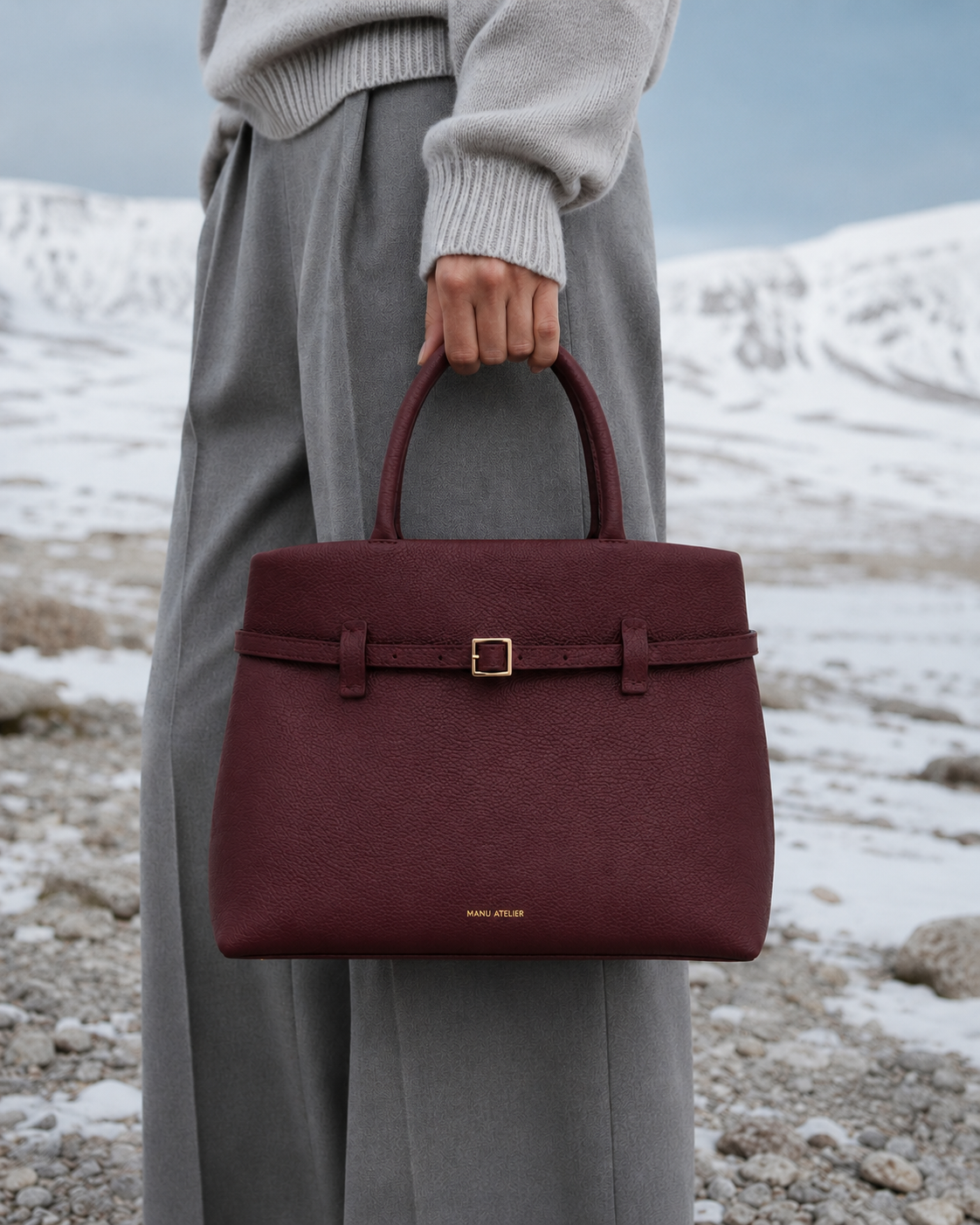 Hackney Genuine Leather Tote Bag
