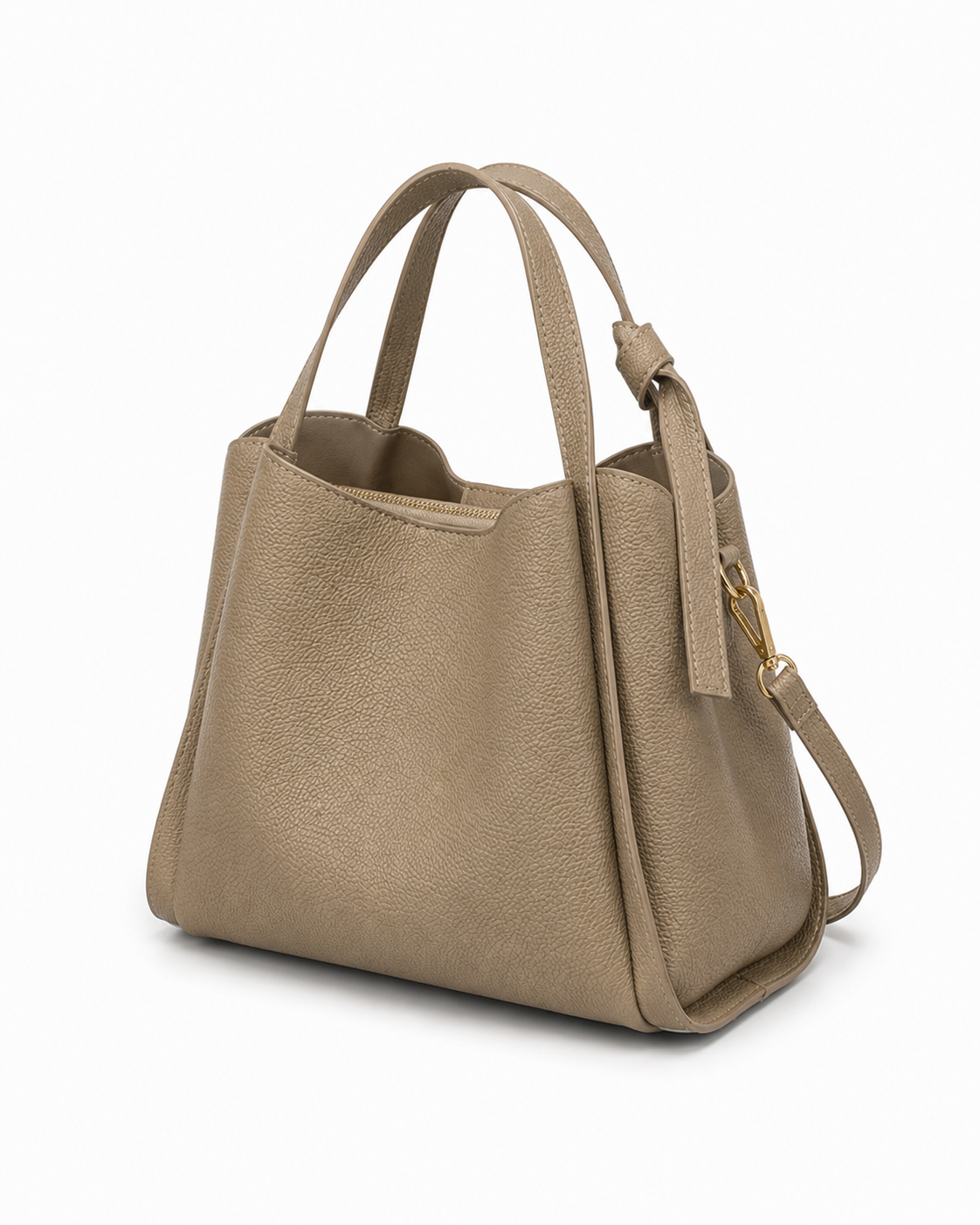 Chelsea Vegan Leather Bucket Bag