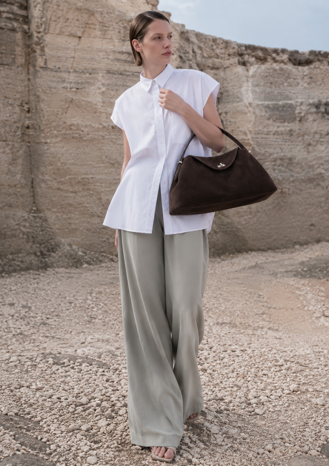 Marylebone Leather Shoulder Bag