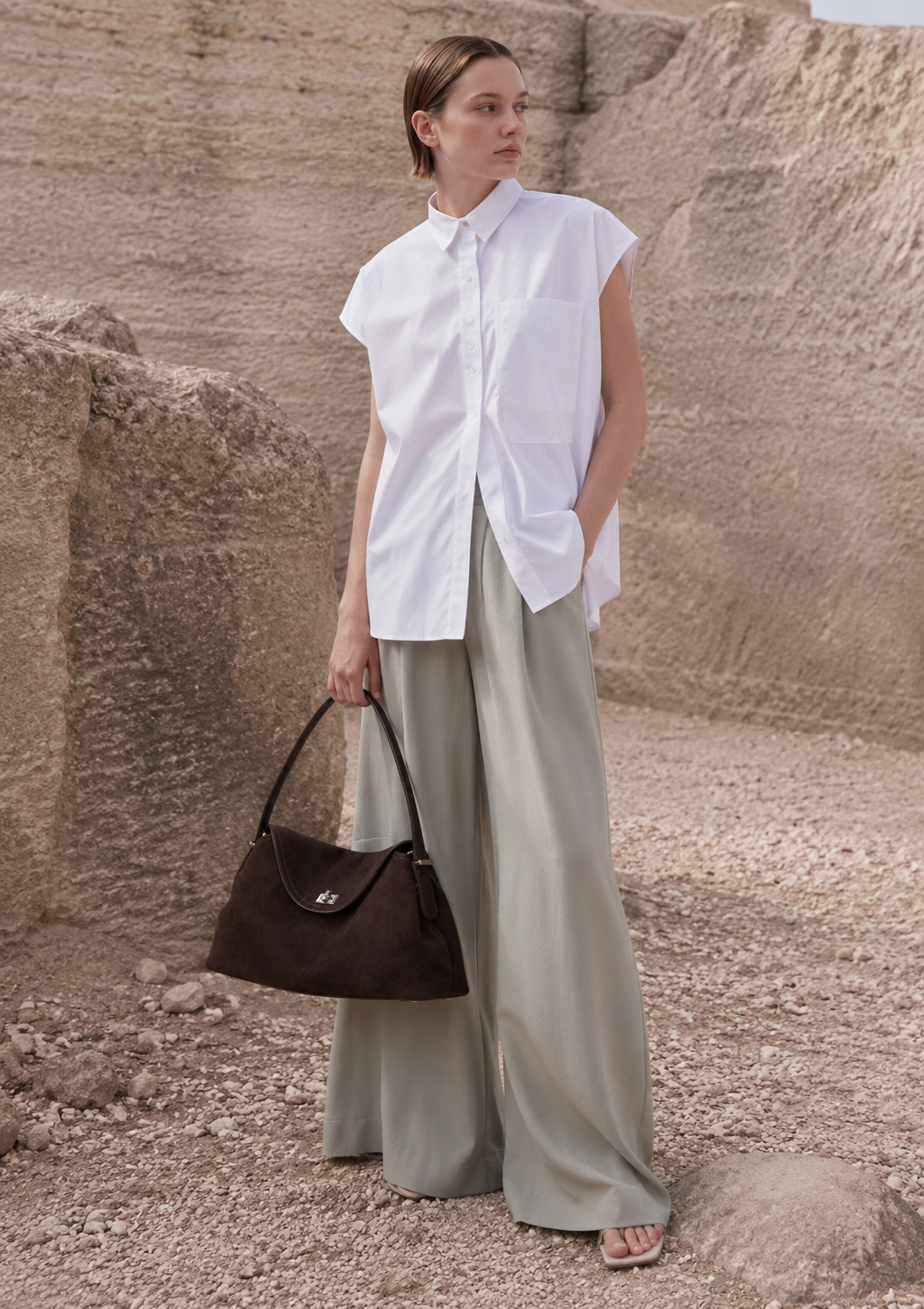 Marylebone Leather Shoulder Bag