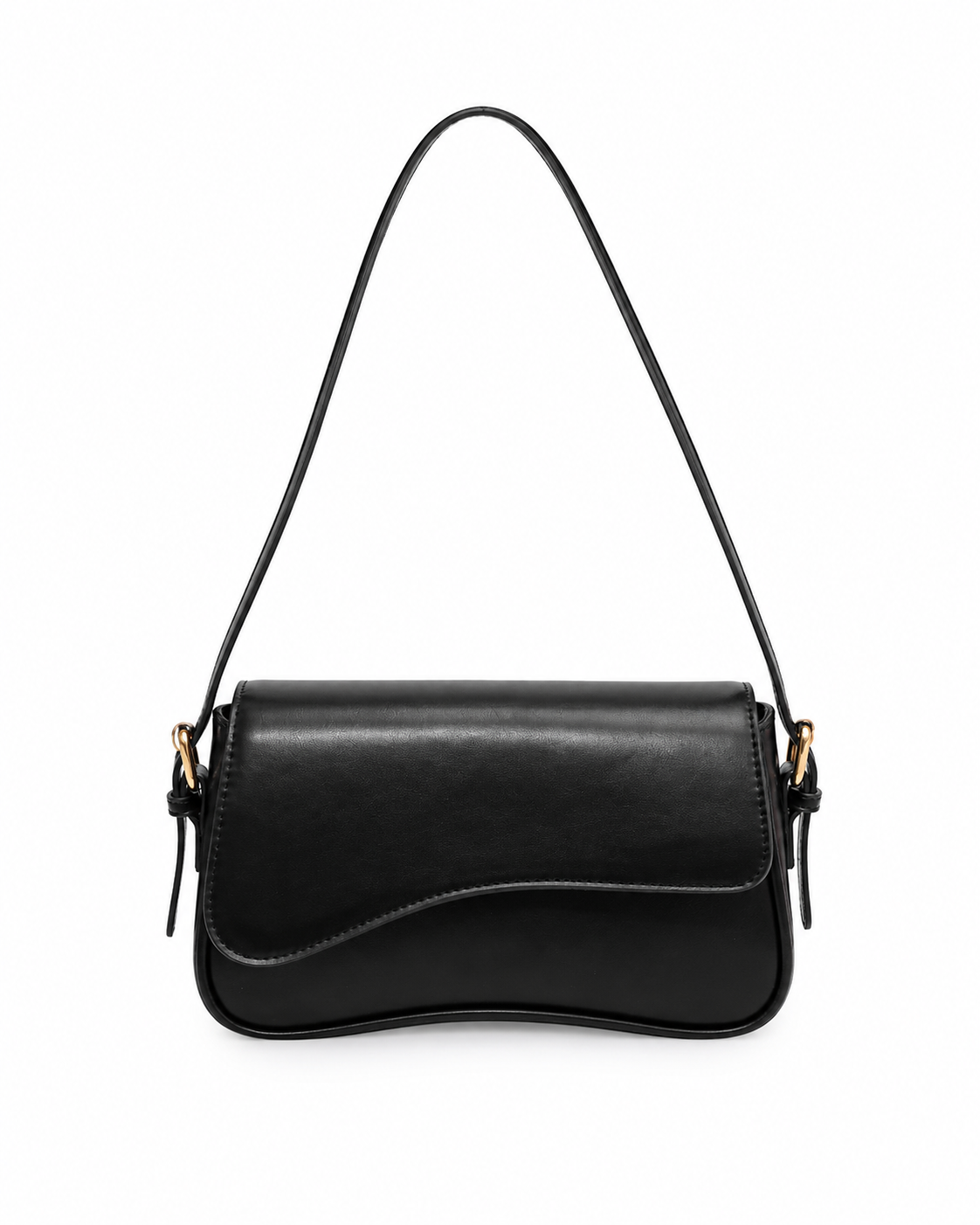 Shoreditch Vegan Leather Flap Crossbody Bag