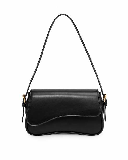 Shoreditch Vegan Leather Flap Crossbody Bag
