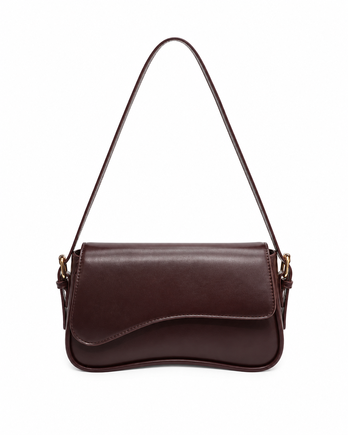Shoreditch Vegan Leather Flap Crossbody Bag