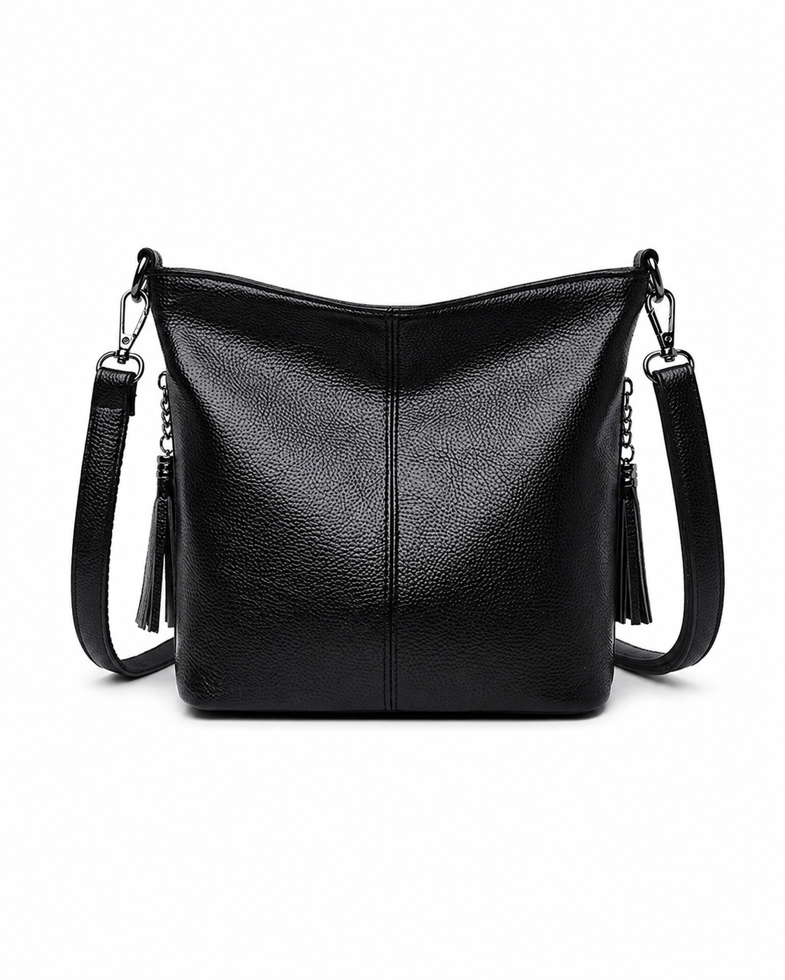Bloomsbury Vegan Leather Bucket Bag