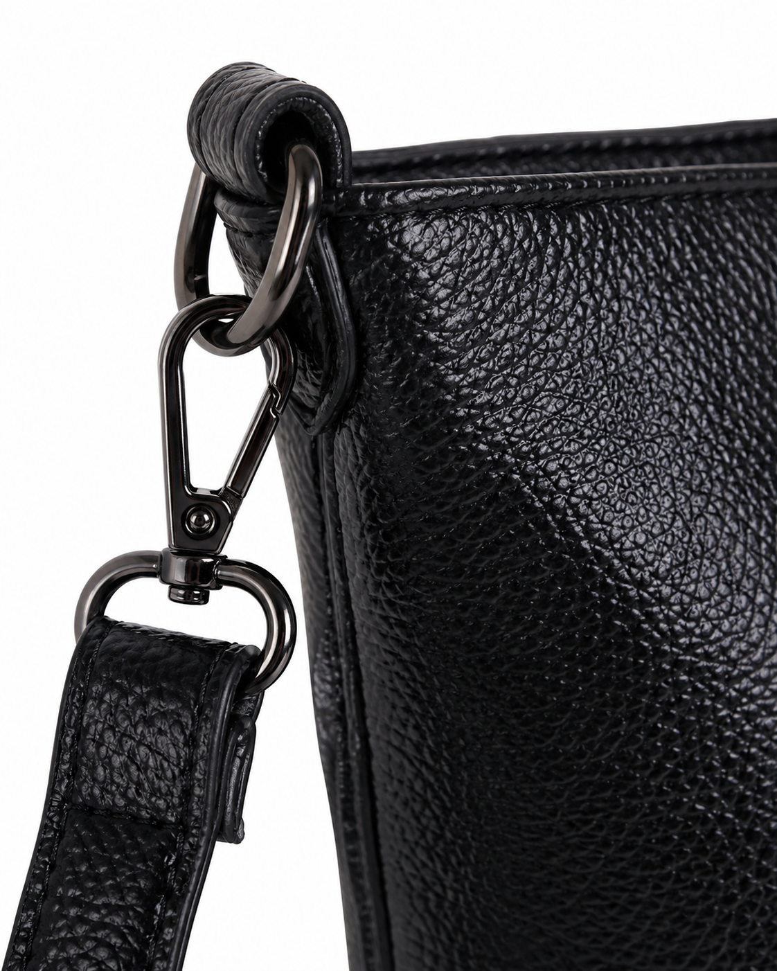 Bloomsbury Vegan Leather Bucket Bag