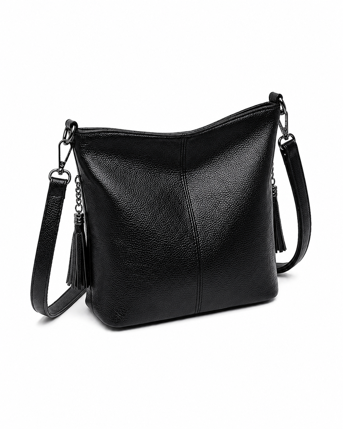 Bloomsbury Vegan Leather Bucket Bag