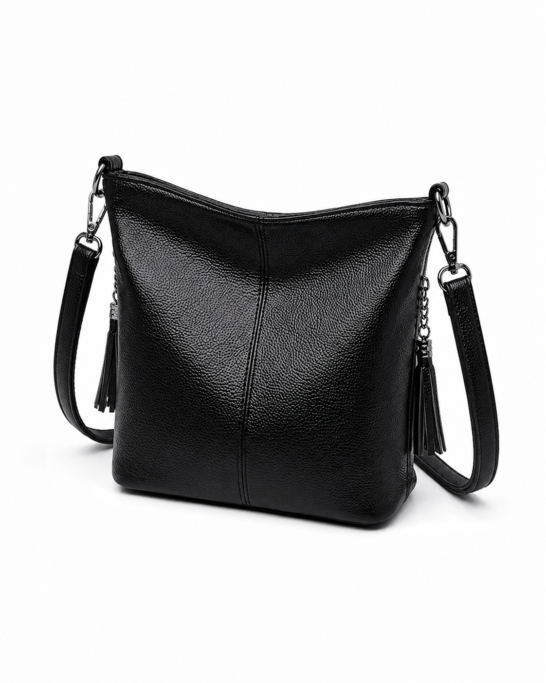 Bloomsbury Vegan Leather Bucket Bag