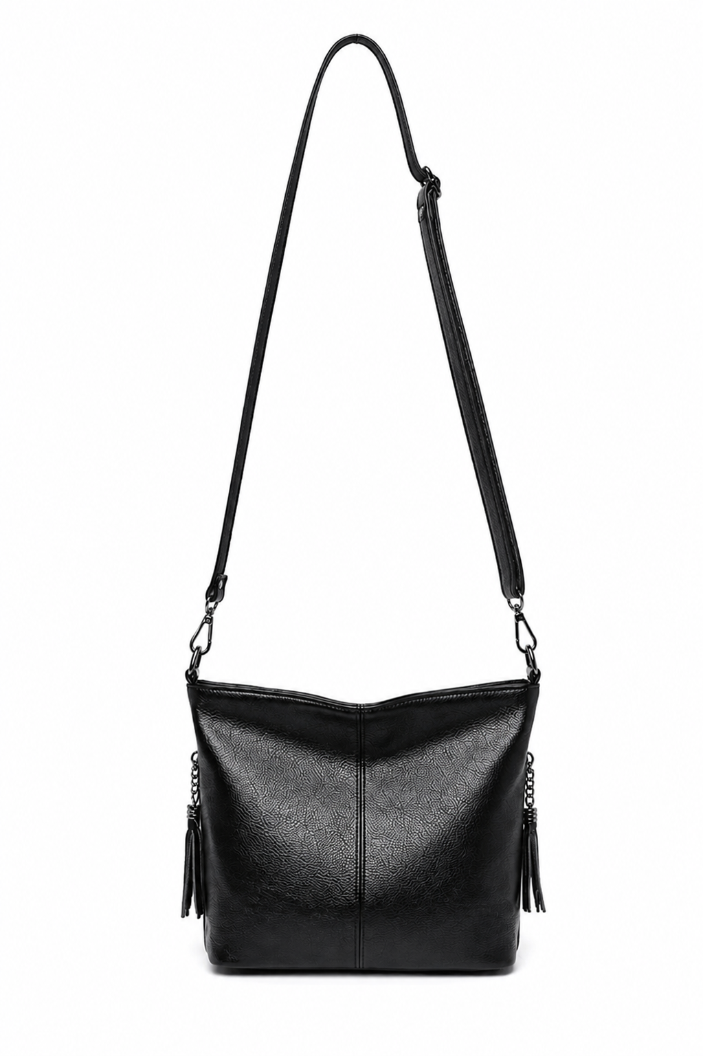 Bloomsbury Vegan Leather Bucket Bag