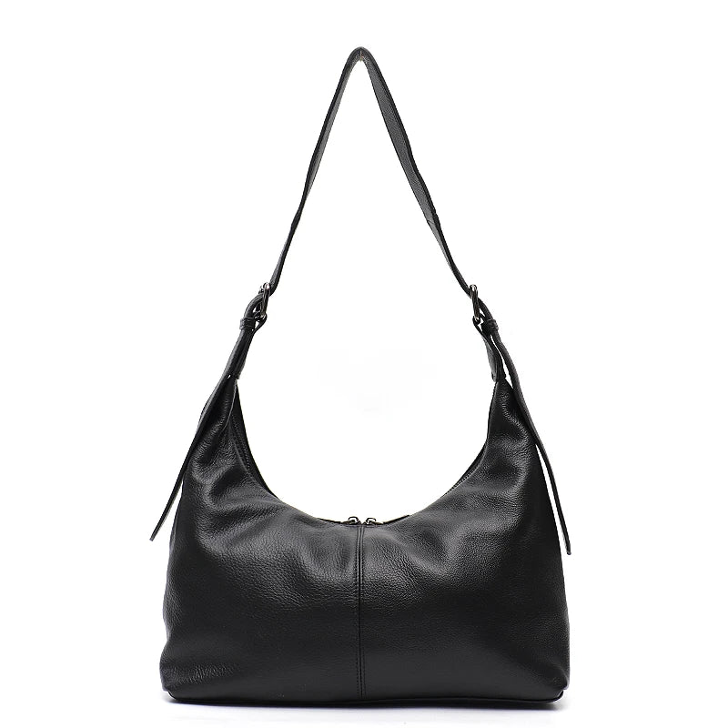 Kentish Genuine Leather Hobo Bag
