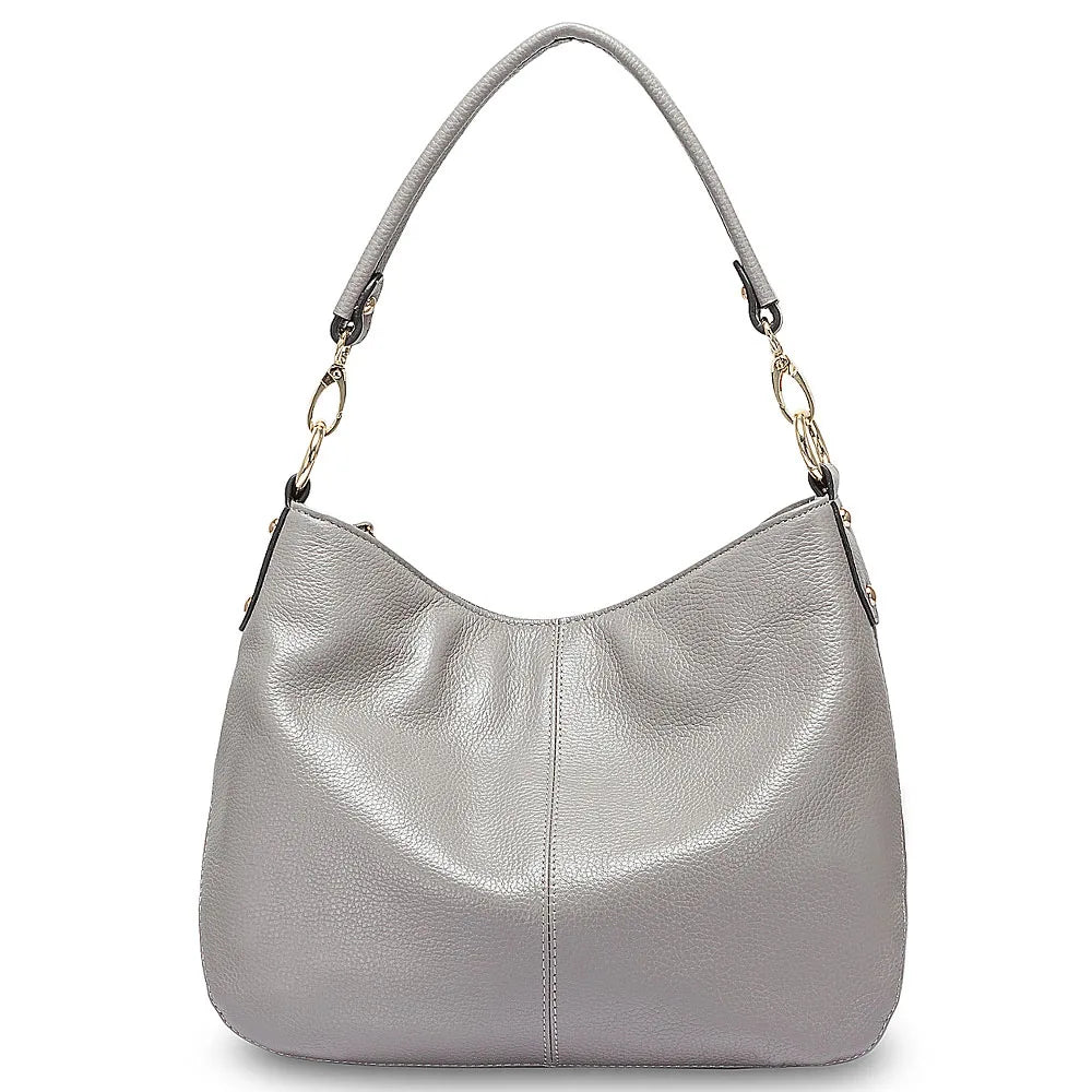 Knightsbridge Genuine Leather Tote Bag