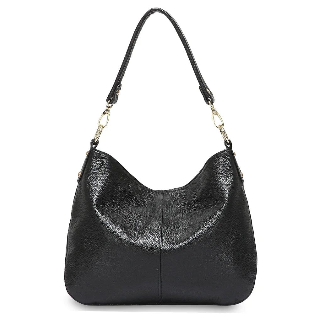 Knightsbridge Genuine Leather Tote Bag
