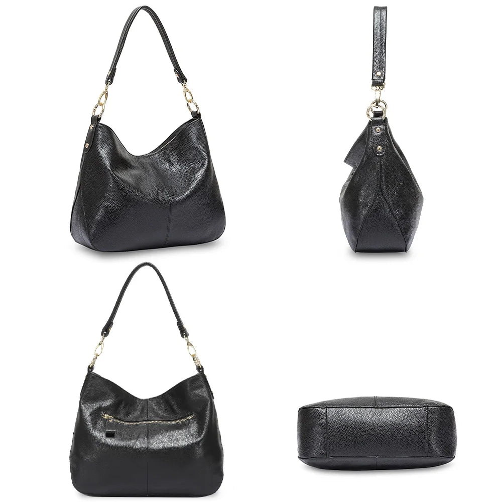 Knightsbridge Genuine Leather Tote Bag