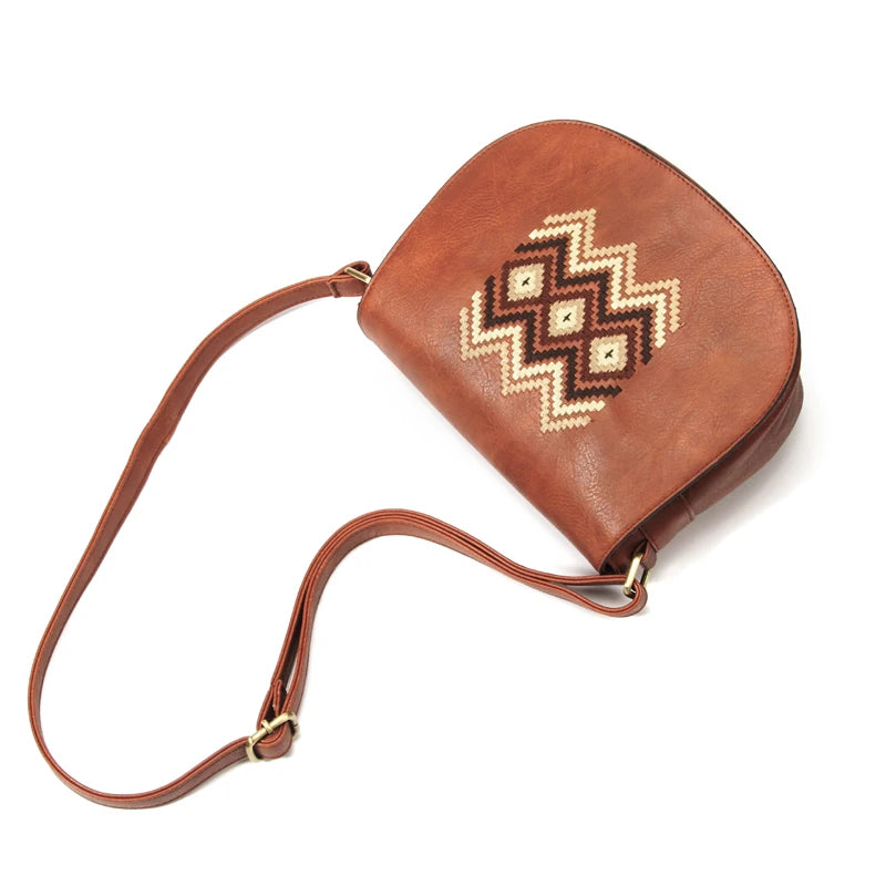 Wembley Vegan Leather Crossbody Bag