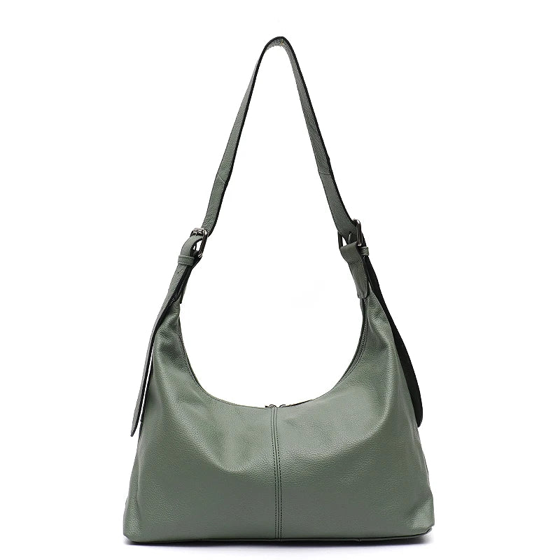 Kentish Genuine Leather Hobo Bag