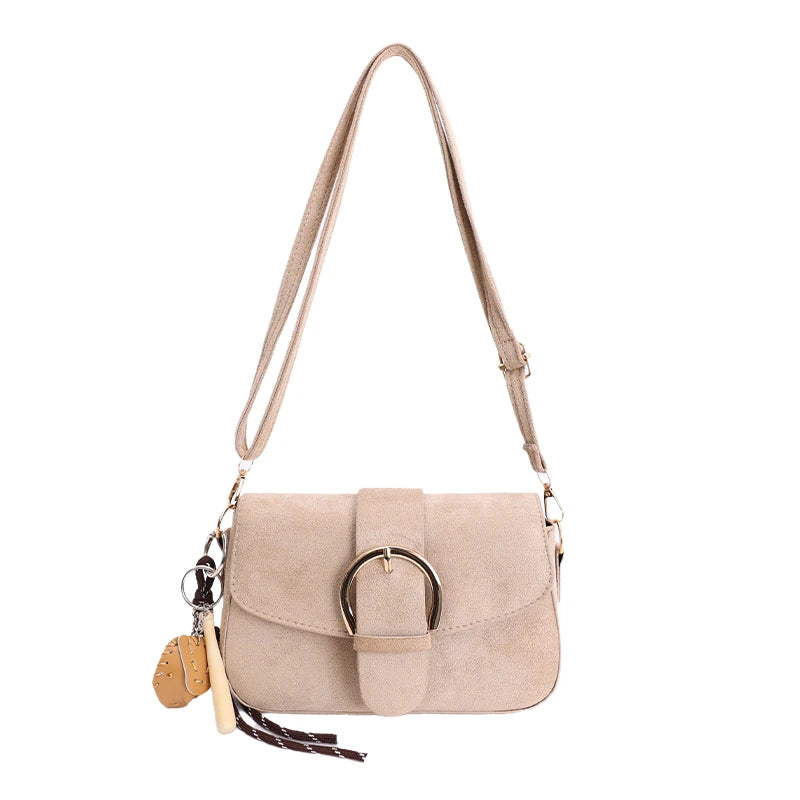 Primrose Faux Suede Crossbody Bag