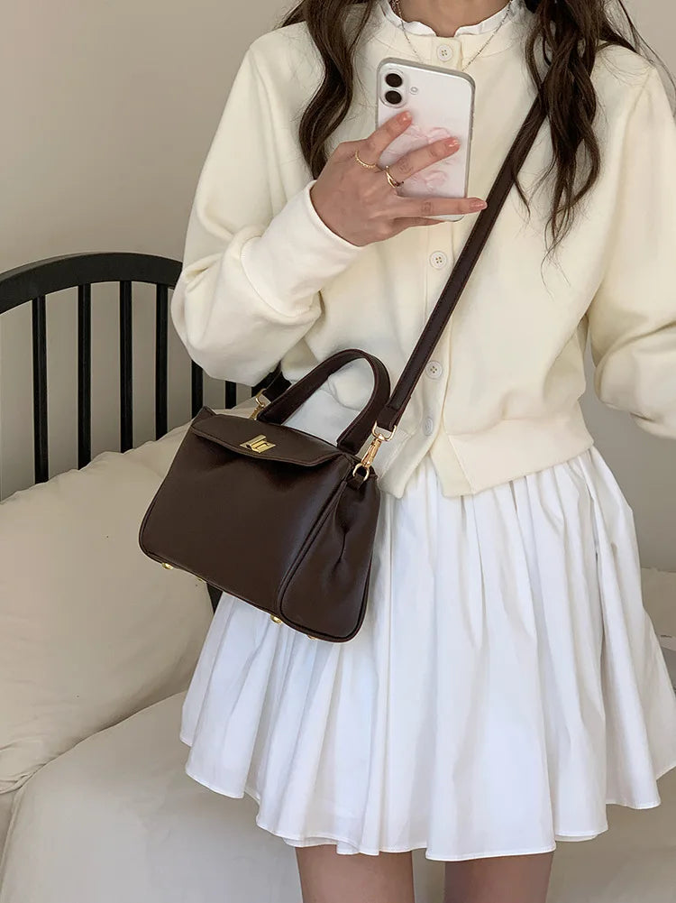 Hanover Vegan Leather Crossbody Bag