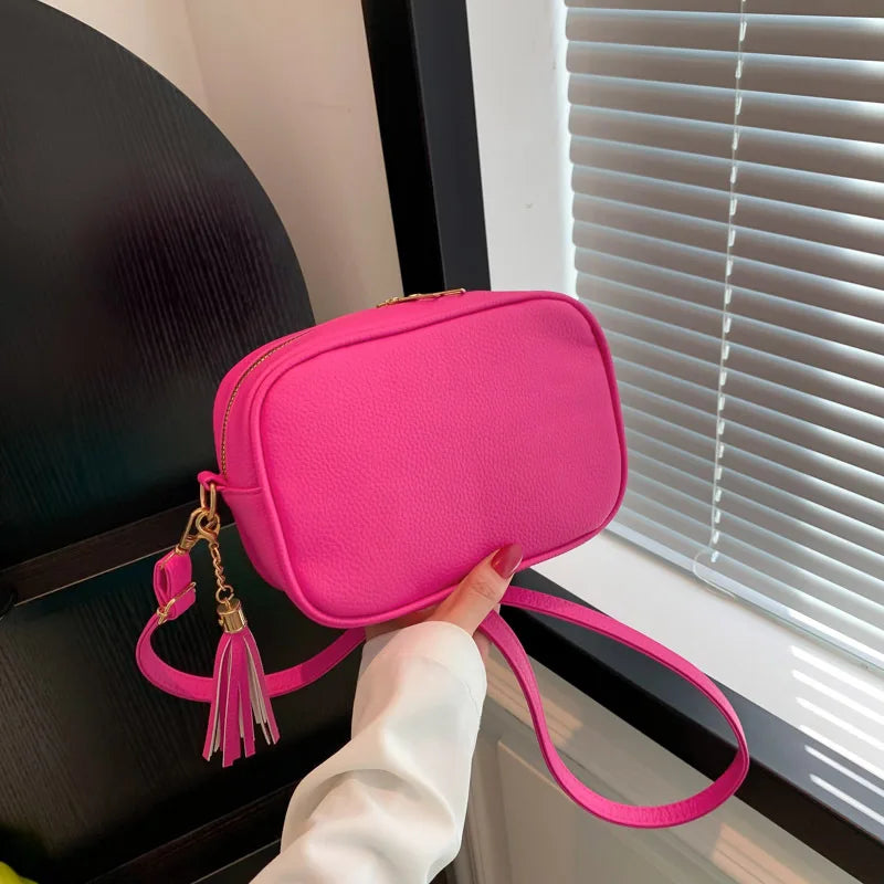 Ham Vegan Leather Crossbody Bag