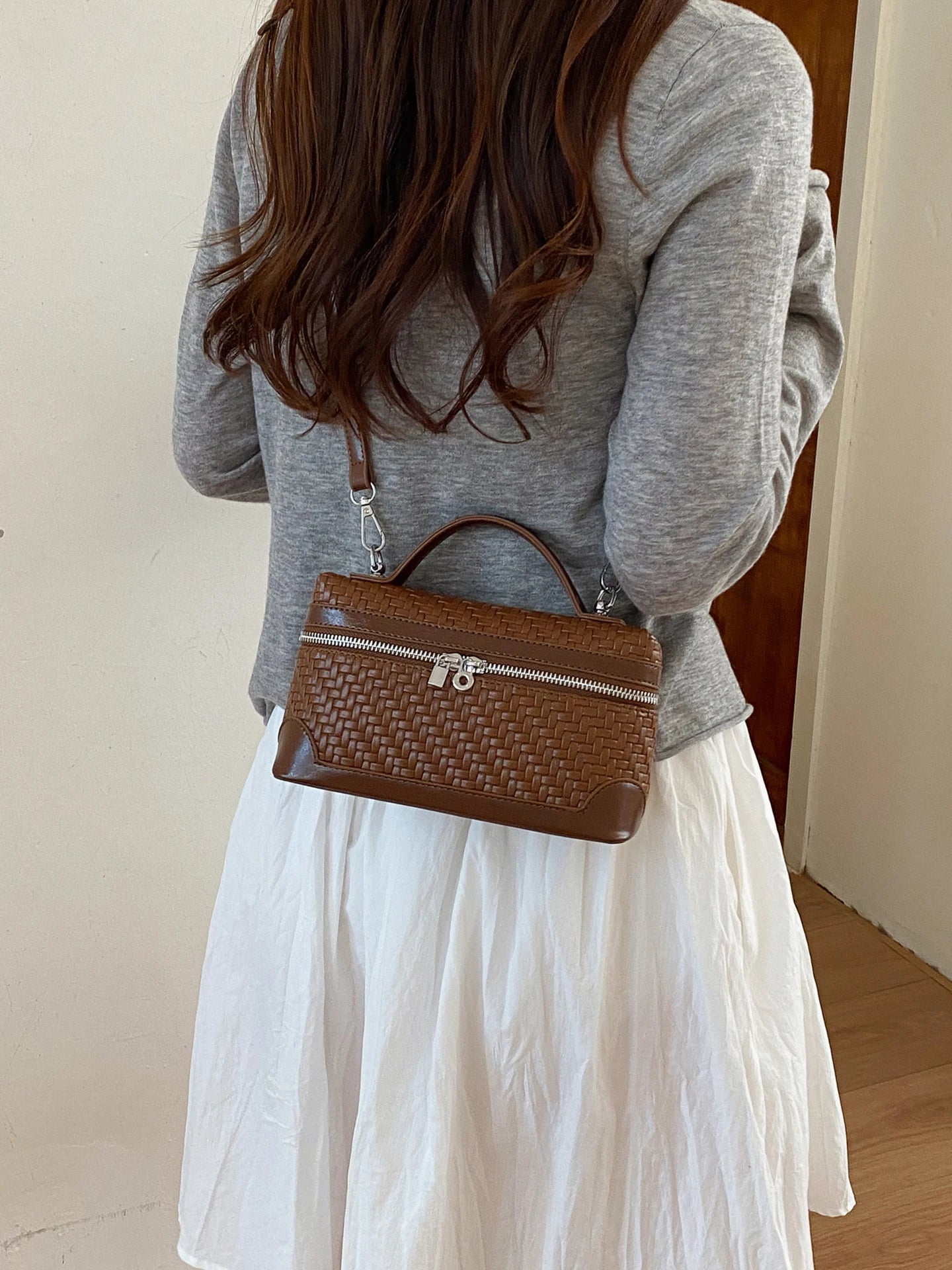 Worcester Vegan Leather Crossbody Bag