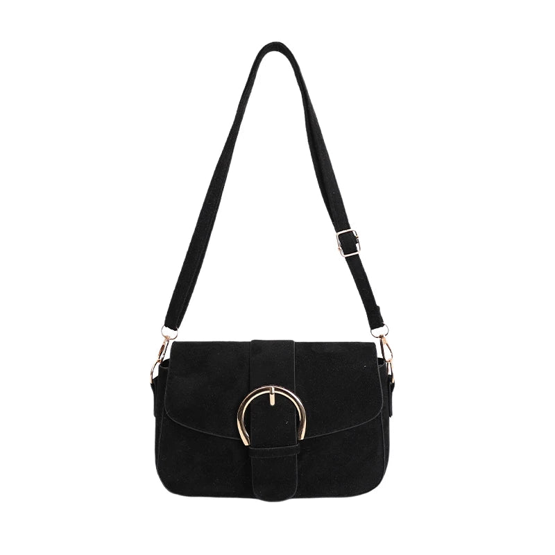 Primrose Faux Suede Crossbody Bag