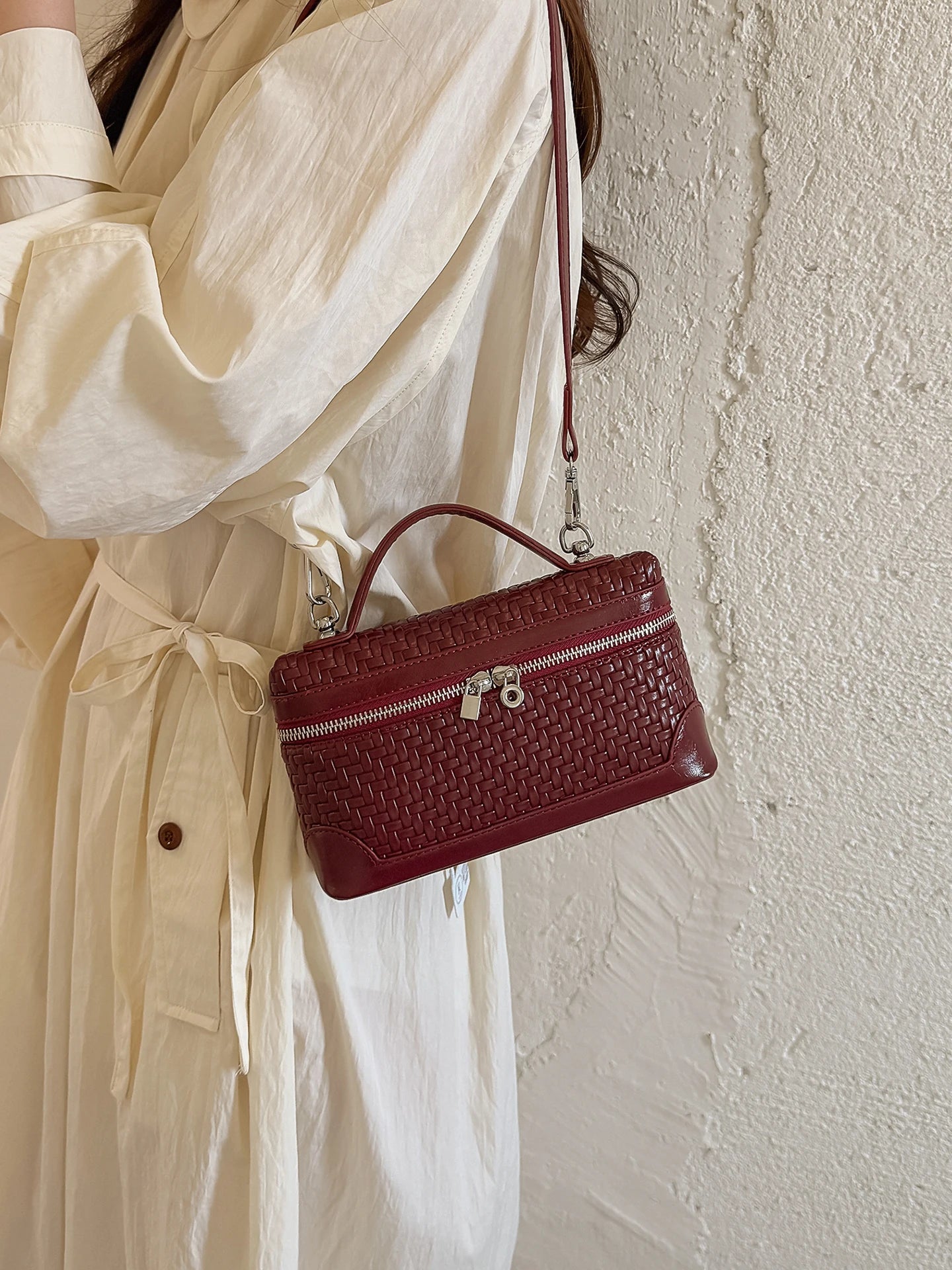 Worcester Vegan Leather Crossbody Bag