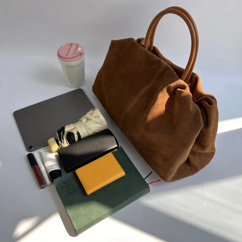 Islington Suede Tote Bag