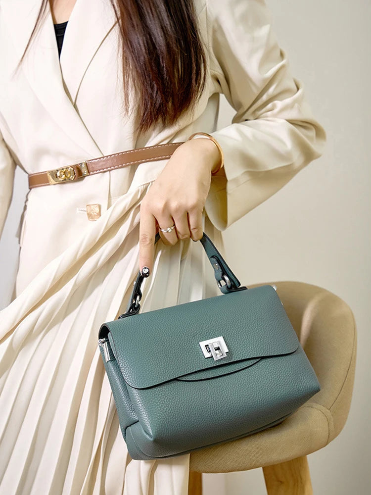 Euston Genuine Leather Crossbody Bag