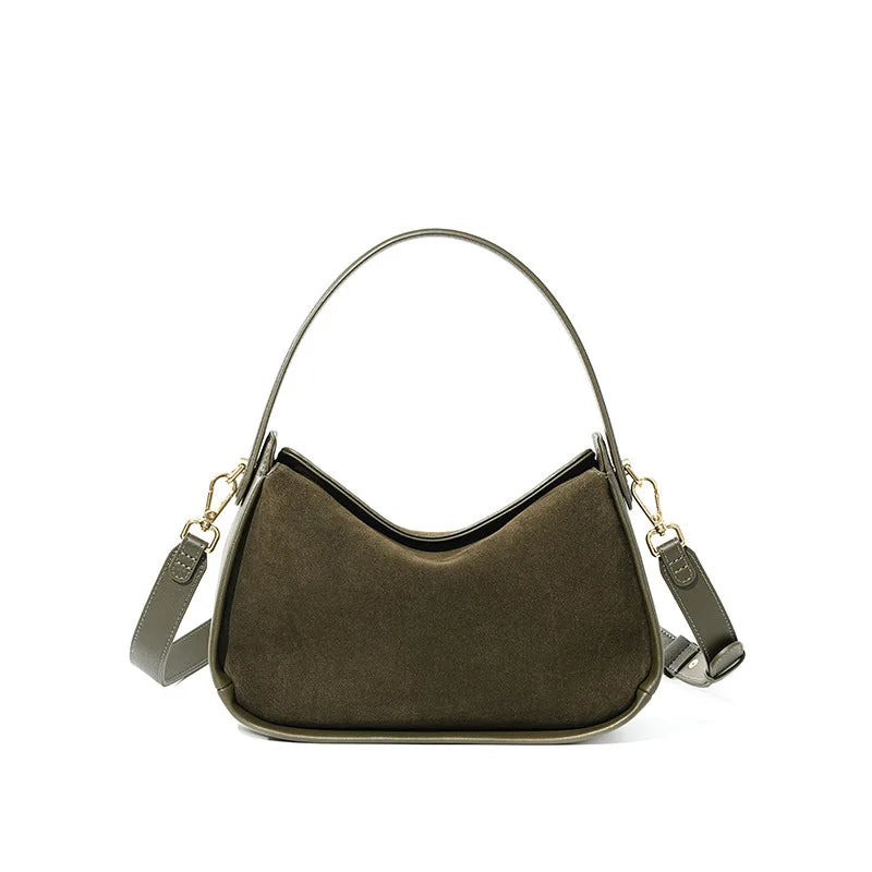 Hendon Faux Suede Crossbody Bag