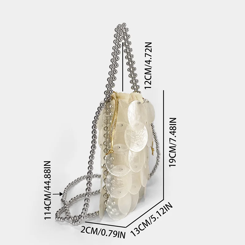 Belgravia Beaded Shell Evening Bag