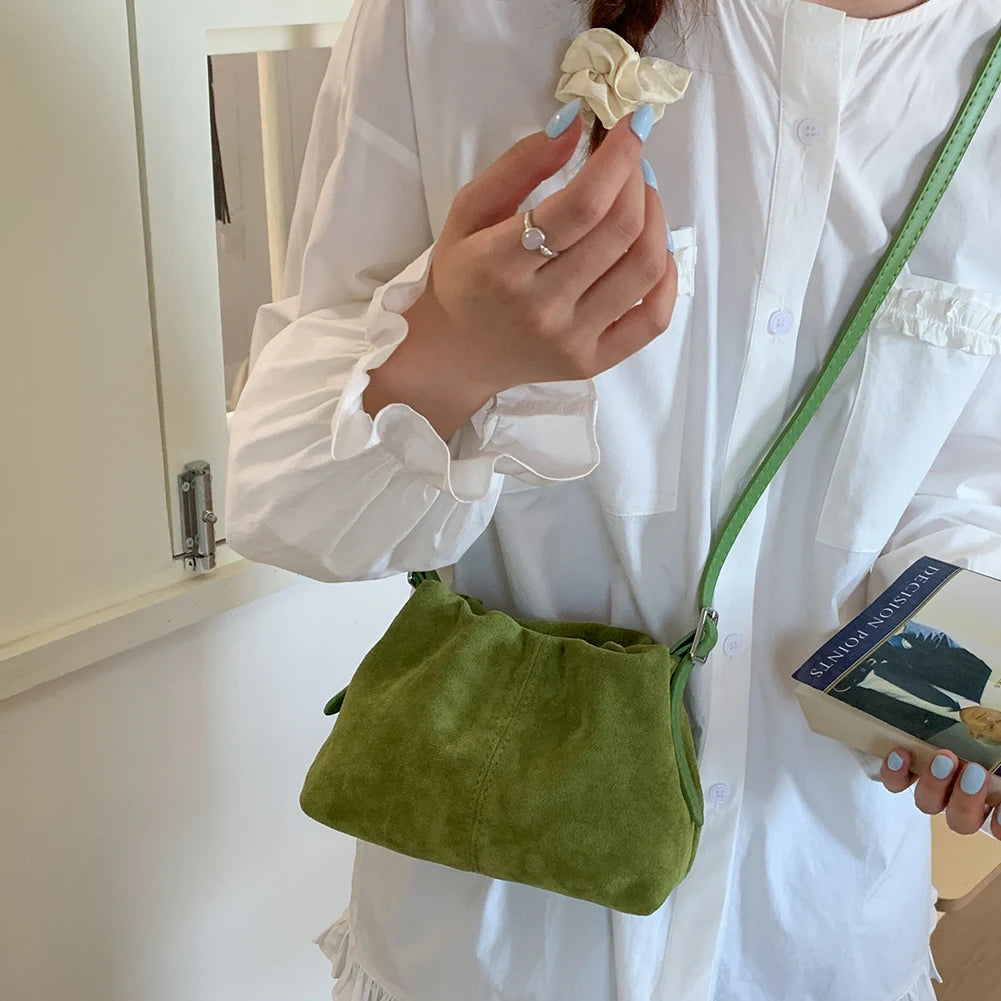 Croydon Faux Suede Purse