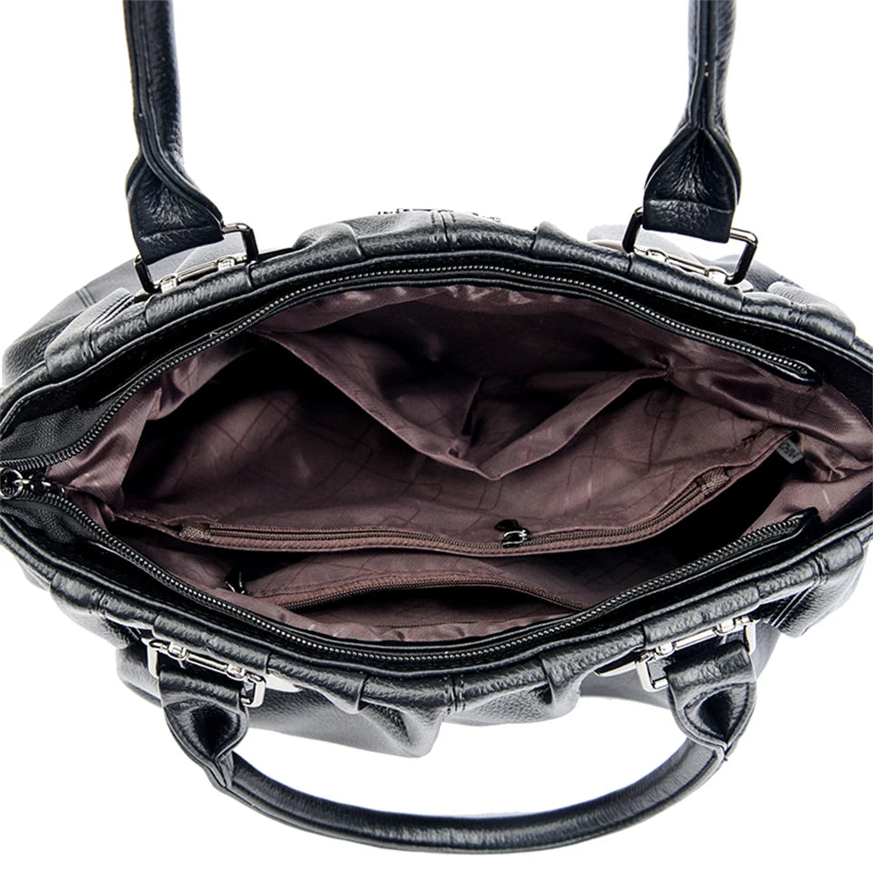 Victoria Vegan Leather Tote Bag