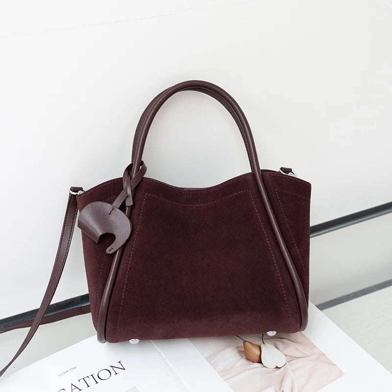 Kennington Suede Shoulder Bag