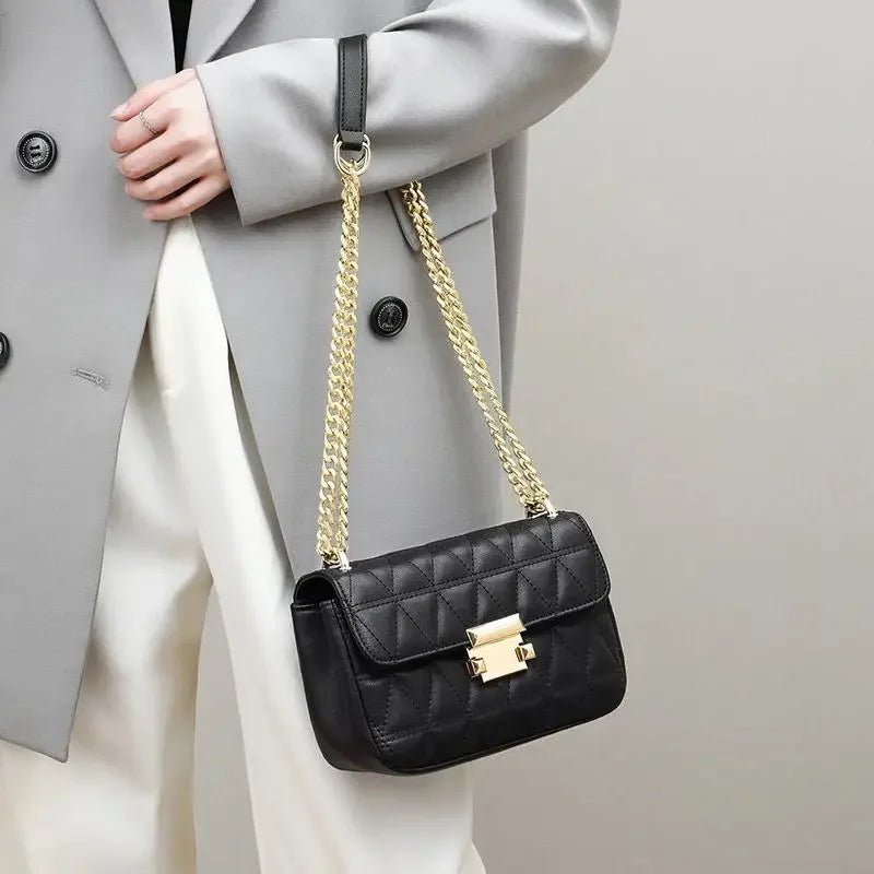 Fitzrovia Vegan Leather Flap Crossbody Bag