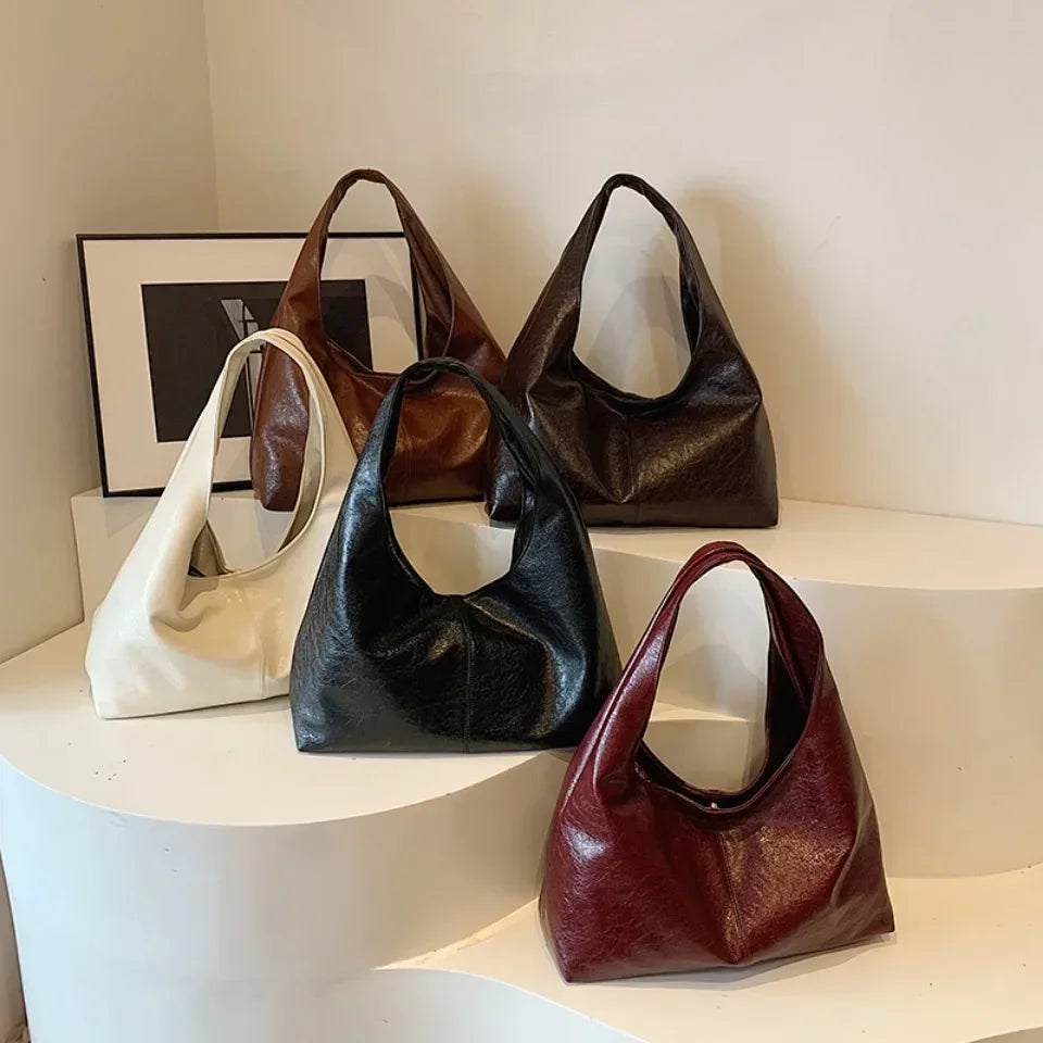 Mitcham Vegan Leather Hobo Bag