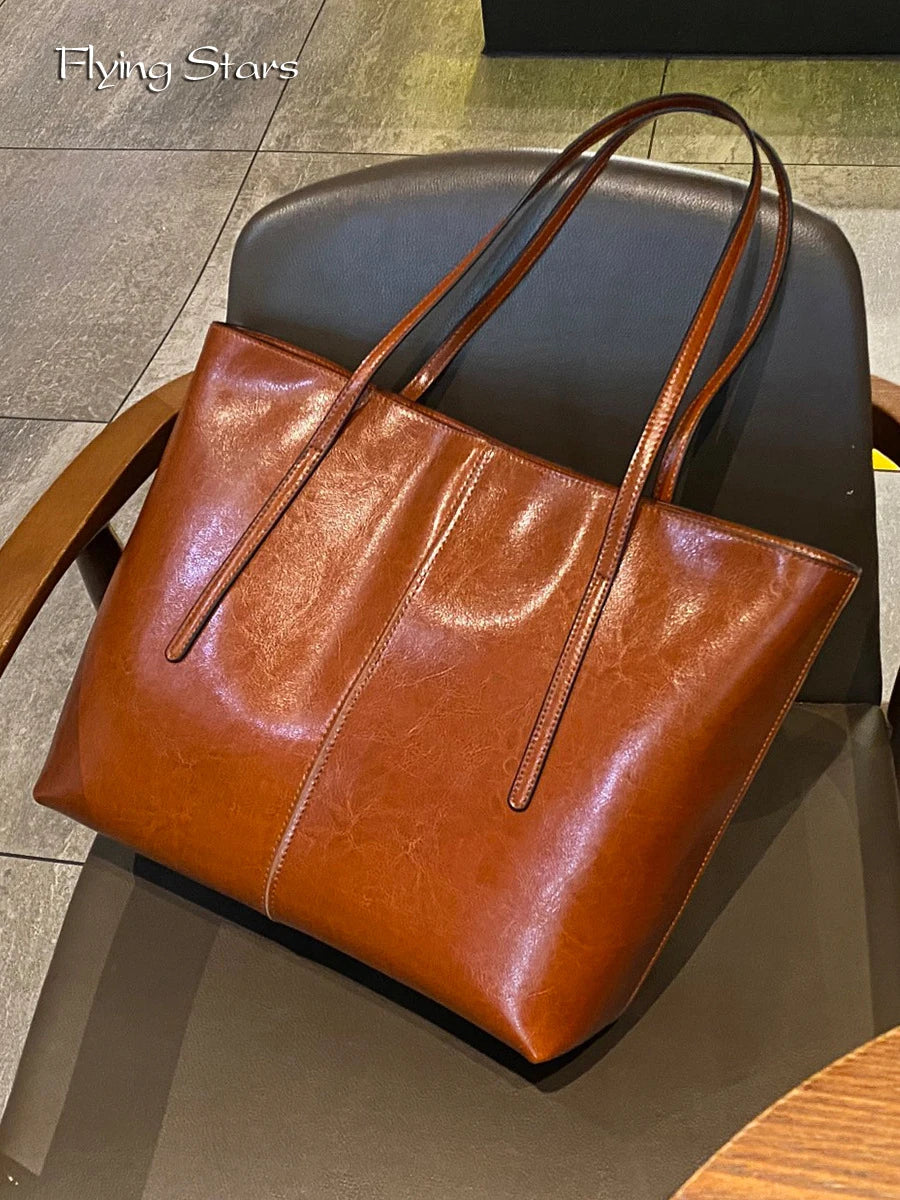 Camberwell Genuine Leather Tote Bag