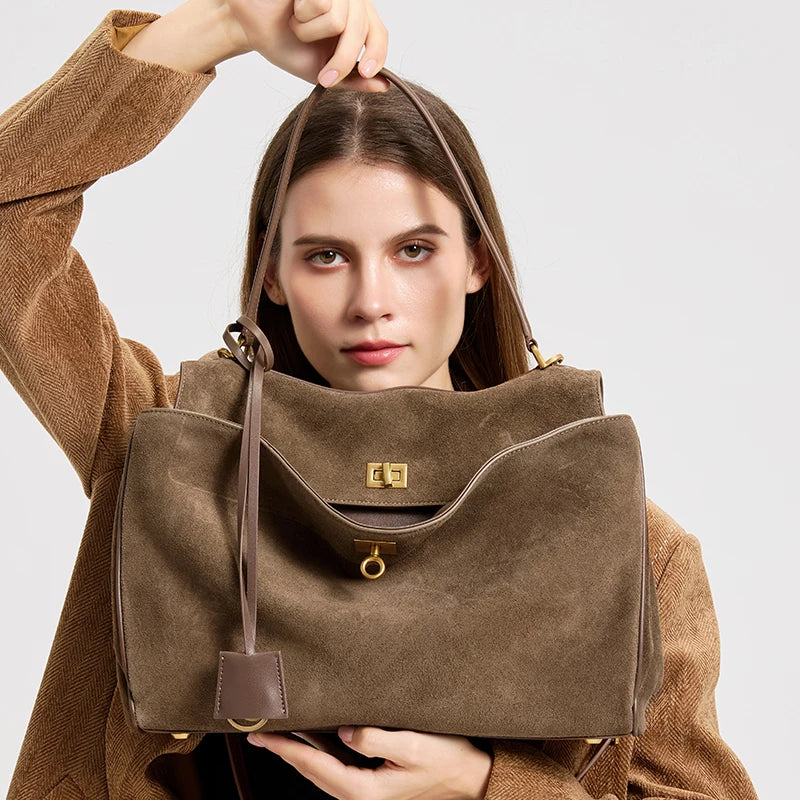 Stratford Suede Purse