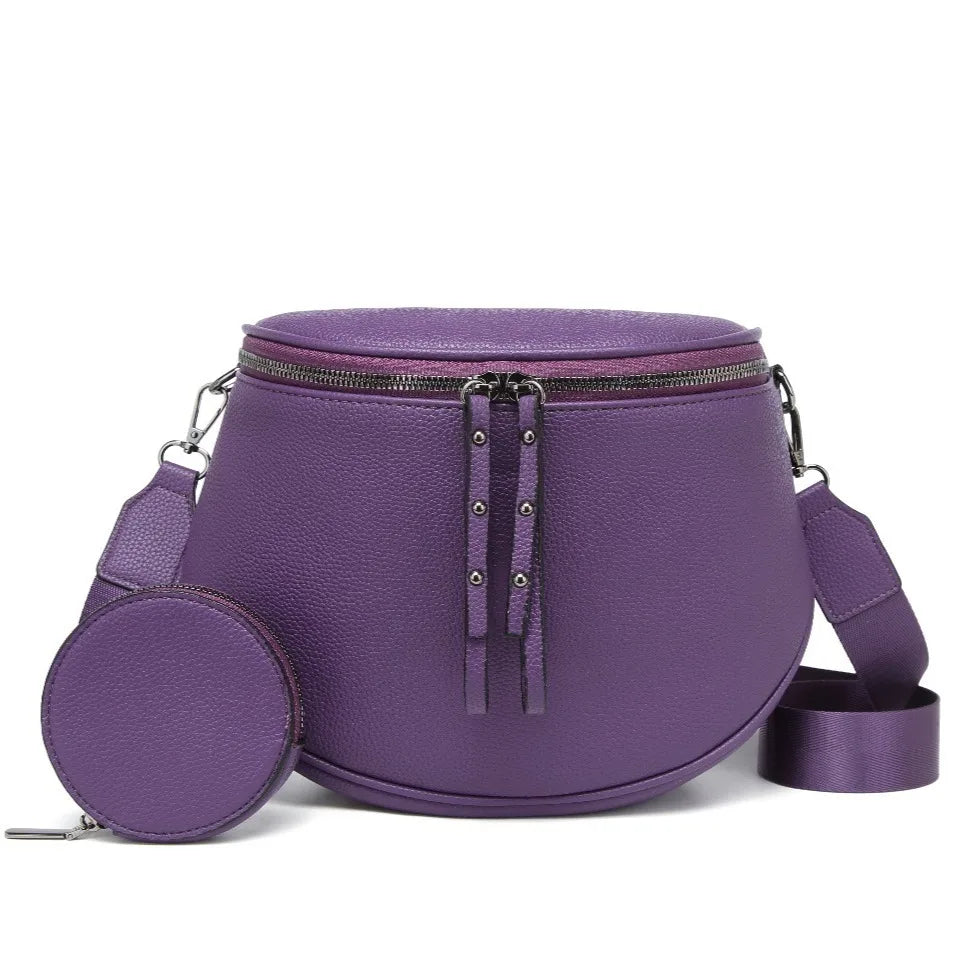 Isleworth Vegan Leather Crossbody Bag