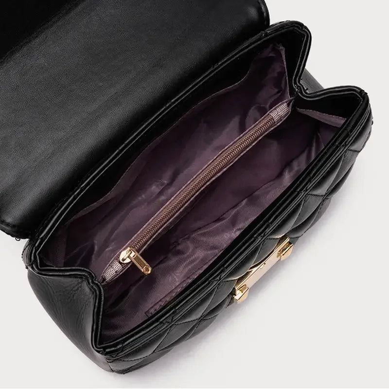 Fitzrovia Vegan Leather Flap Crossbody Bag