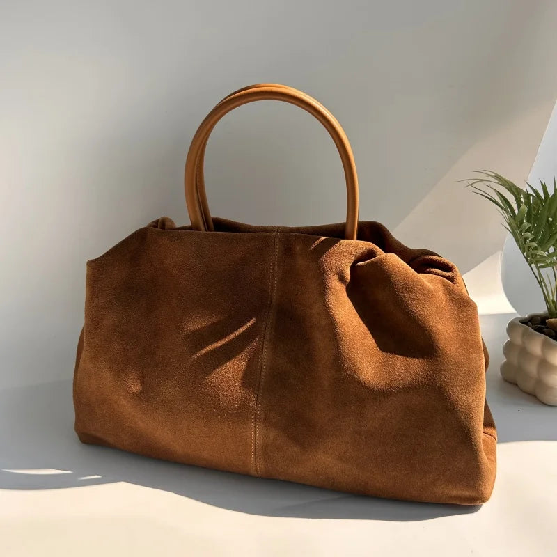 Islington Suede Tote Bag