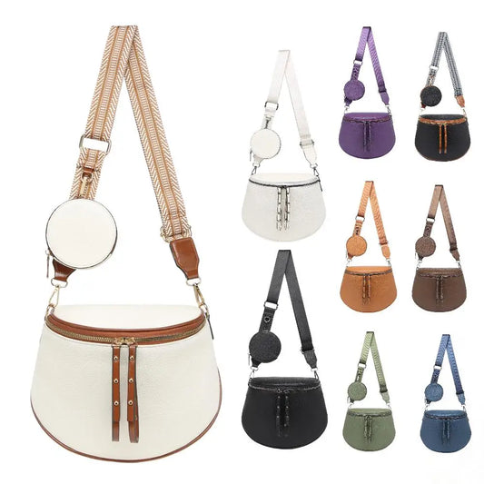 Isleworth Vegan Leather Crossbody Bag