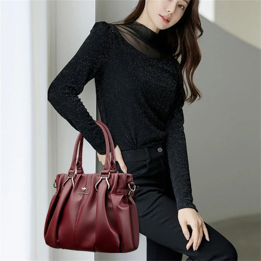 Victoria Vegan Leather Tote Bag