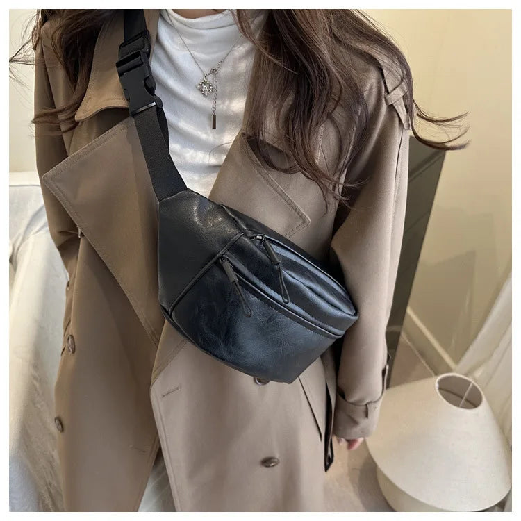 Elmers Vegan Leather Crossbody Bag