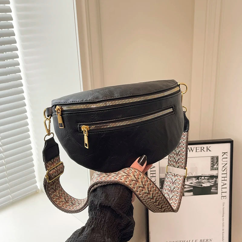 Sidcup Vegan Leather Crossbody Bag