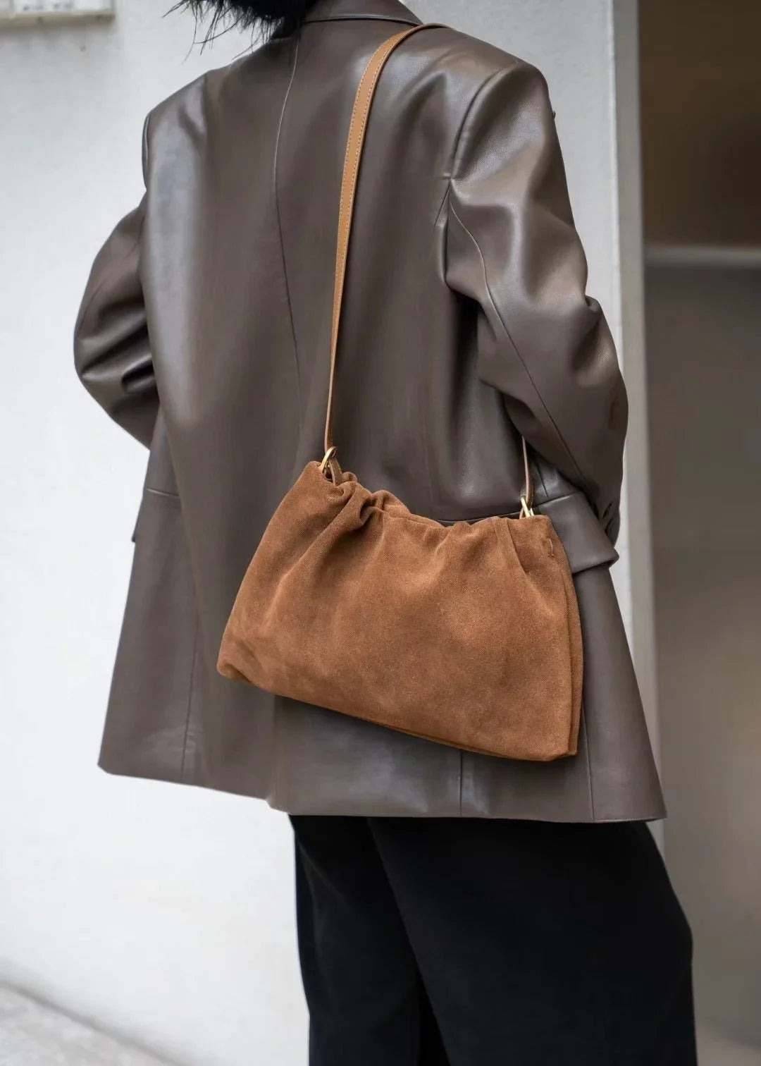 Finchley Faux Suede Tote Bag