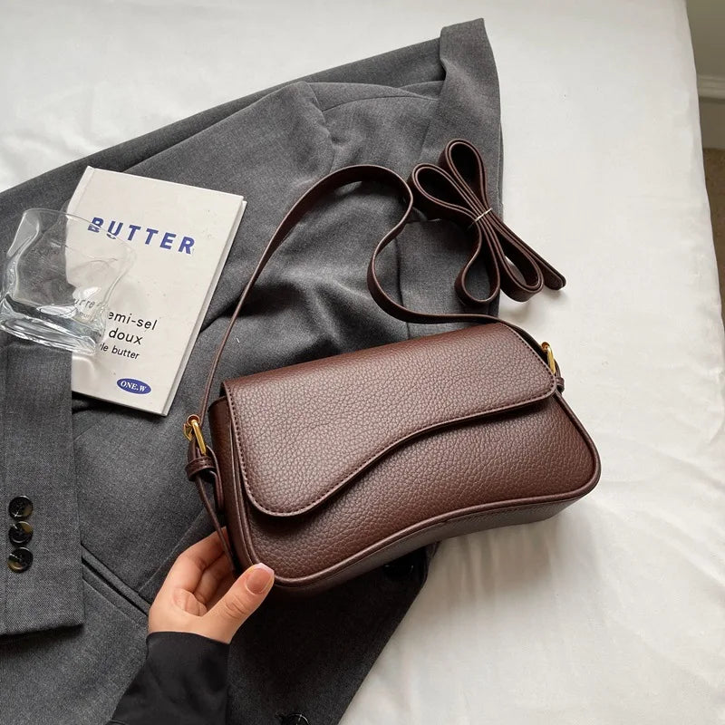 Esher Vegan Leather Crossbody Bag