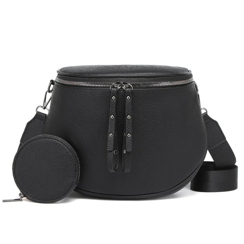 Isleworth Vegan Leather Crossbody Bag