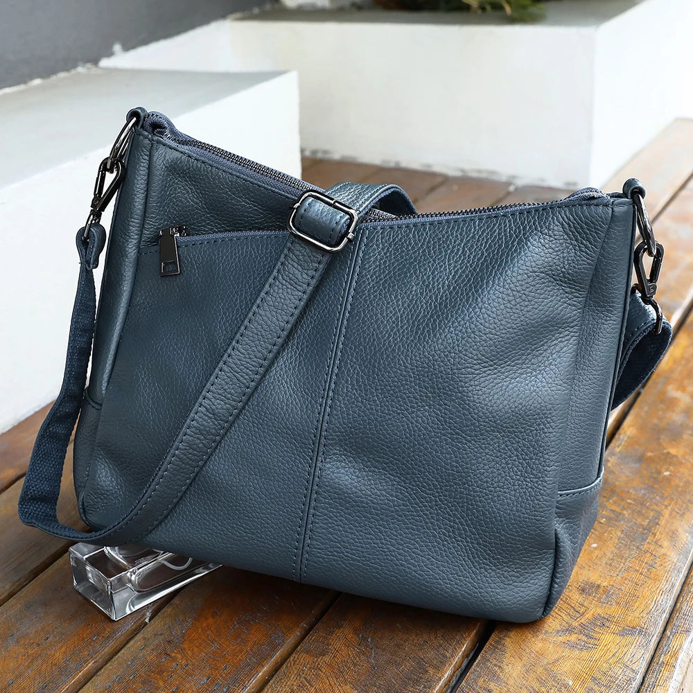 Westminster Genuine Leather Bucket Bag