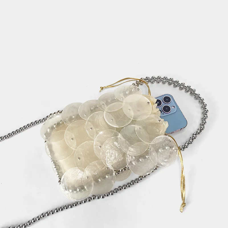 Belgravia Beaded Shell Evening Bag